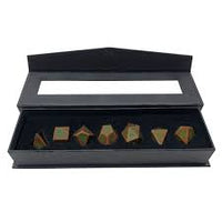 Ultra Pro - Dice - D&D Heavy Metal 7ct - Feywild Copper & Green