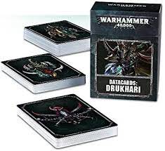 Warhammer 40k - Datacards - Drukhari