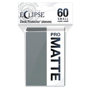 Ultra Pro - Small Sleeves - Eclipse ProMatte 60ct - Smoke Grey