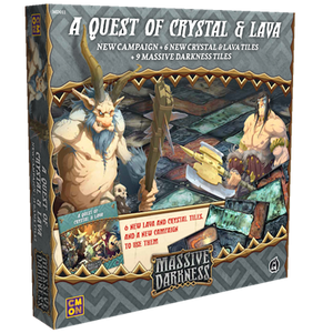 Massive Darkness - A Quest of Crystal & Lava - Tiles and Campaign