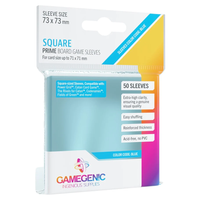 Gamegenic - Board Game Sleeves - 73x73mm Square Matte Sleeves 50ct