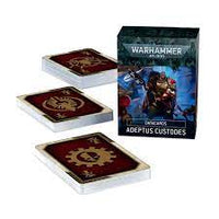 Warhammer 40k - 9th Ed Datacards - Adeptus Custodes