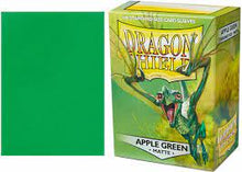 Load image into Gallery viewer, Dragon Shield - Small Sleeves - Matte Apple Green 60ct