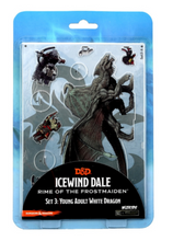 Load image into Gallery viewer, D&amp;D - Idols of the Realms - 2D Acrylic Set - Icewind Dale Set 3 Young Adult White Dragon