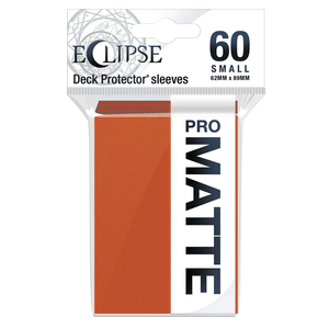 Ultra Pro Eclipse - Pro Matte Sleeves - Orange JPN 60 ct