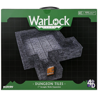 Warlock Tiles - Dungeon Tiles 1" Straight Walls Expansion