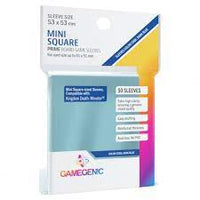 Gamegenic - Board Game Sleeves - 53x53mm Mini Square Matte Board Game Sleeves 50ct