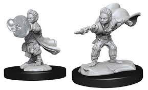 WizKids - D&D Nolzur's Marvelous Miniatures 90260 - Male Halfling Wizard