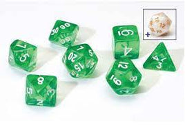 Sirius - Dice - 7ct - Translucent Green