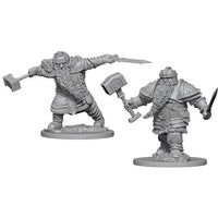 WizKids 72616 - D&D Nolzur's Marvelous Miniatures - Male Dwarf Fighter