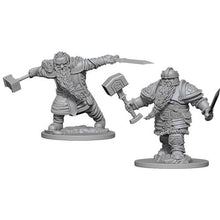 Load image into Gallery viewer, D&amp;D - Nolzur&#39;s Marvelous Miniatures 72616 - Male Dwarf Fighter