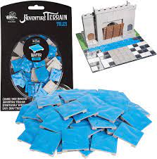 Monster Adventure Terrain - Painted - Wavy Water - 50pc