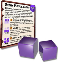Load image into Gallery viewer, Dungeon Drop - Shiny Purple Cubes