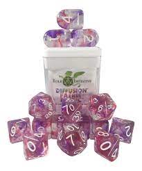 Role 4 Initiative - Dice - Diffusion - Faerie Magic - 15ct