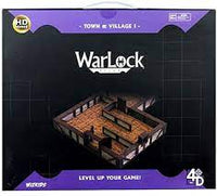 Warlock Tiles - Town & Village 1" Straight Walls Expansion