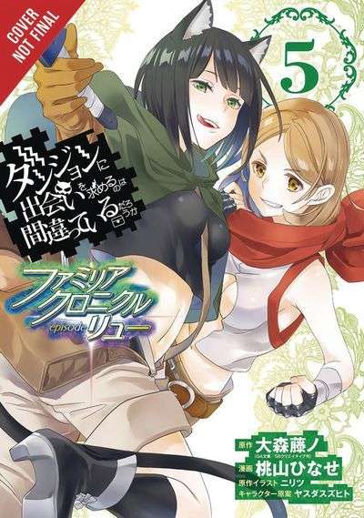 IS WRONG PICK UP GIRLS DUNGEON FAMILIA LYU GN VOL 05