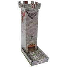 Roll 4 Initiative - Dice Tower - Castle Keep (11" high, 4 ramps)