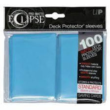 Load image into Gallery viewer, Ultra Pro - Eclipse ProMatte Sleeves - Sky Blue STD 100 ct