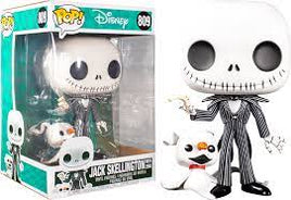 The Nightmare Before Christmas Jack Skellington with Zero 10-Inch Pop! Vinyl Figure