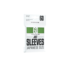 Load image into Gallery viewer, Gamegenic - Sleeves - Just Sleeves Green JPN 60ct