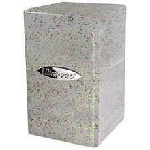 Load image into Gallery viewer, Ultra Pro - Deck Box - Satin Tower Glitter - Clear
