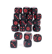 Warhammer 40k - Dice - Adepta Sororitas - Order of the Bloody Rose