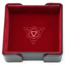 Load image into Gallery viewer, Die Hard - Dice Tray - Square Magnetic with Red Velvet