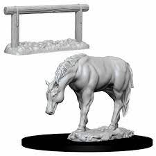 WizKids 73862 - Pathfinder Battles Deep Cuts Horse & Hitch