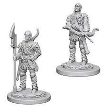 Load image into Gallery viewer, Pathfinder - Deep Cuts - Town Guards 2pc Unpainted Minis 72583