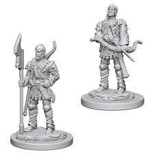 Pathfinder - Deep Cuts - Town Guards 2pc Unpainted Minis 72583