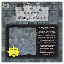 R4I - Dungeon Tiles - 10" Square - Graystone