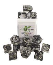 Roll 4 Initiative - Dice - Diffusion - Lich - 15ct