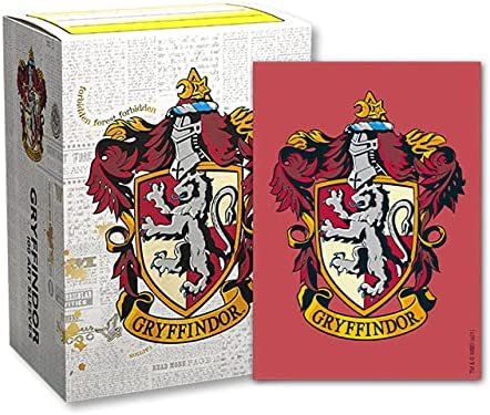 Dragon Shield - Art Sleeves - Harry Potter Gryffindor Brushed Art Sleeves