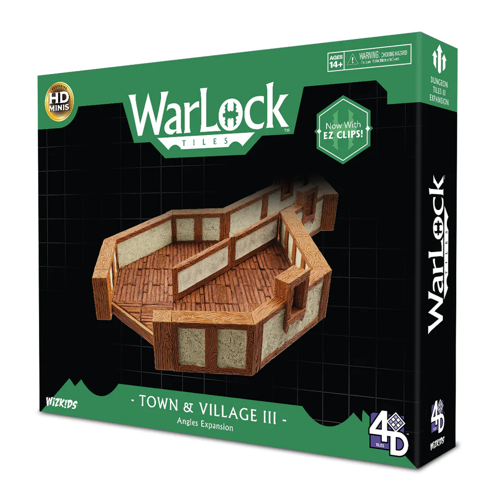 Warlock Tiles - Town & Village - Angles