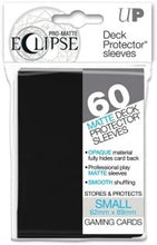 Load image into Gallery viewer, Ultra Pro - Small Sleeves - Eclipse ProMatte 60ct - Jet Black