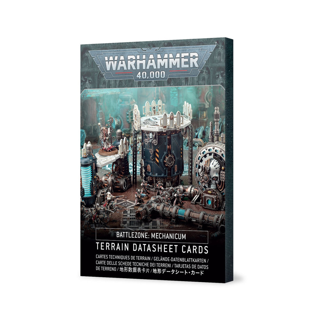 Warhammer 40k - Battlezone Mechanicus - Terrain Cards