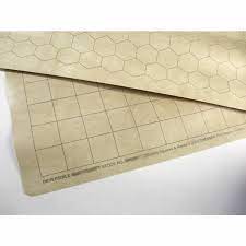 Chessex - Battlemat - 1" Square & Hex Reversible - Small 23-1/2" x 26"