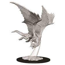 WizKids - D&D Nolzur's Marvelous Miniatures 73710 - Young Bronze Dragon