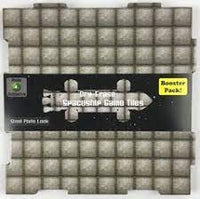 R4I - Dry-Erase Spaceship Game Tiles - Steel Plate Look