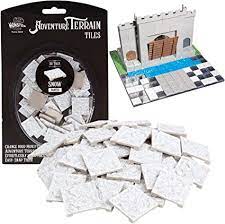 Monster Adventure Terrain - Painted - Cracked Snow - 50pc