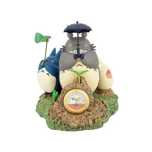 Totoro Dondoko Dance Statue Desk Clock