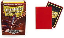 Load image into Gallery viewer, Dragon Shield - Standard Sleeves - Matte Crimson 100ct