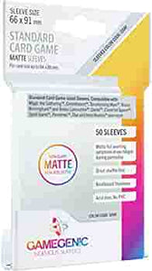 Gamegenic - Prime Sleeves - Matte Clear STD 50ct