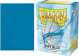 Dragon Shield - Small Sleeves - Matte Sky Blue 60ct