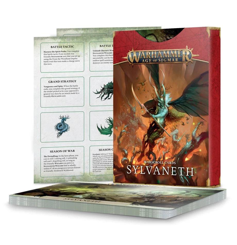 Warhammer AoS - Warscroll Cards - Sylvaneth
